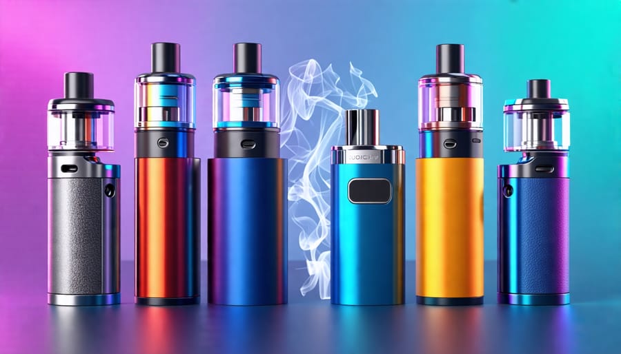 A variety of recommended vaping devices for CBD consumption